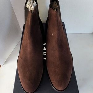 Men's Boots: Ankari Florus Brown Suede Chelsea Boots Size 9